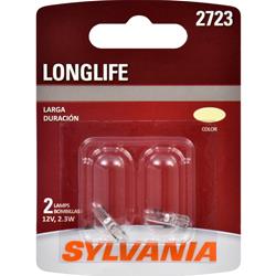 Sylvania Lighting Long Life Incandescent Light Bulbs 2723LL.BP2