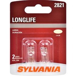 Sylvania Lighting Long Life Incandescent Light Bulbs 2821LL.BP2