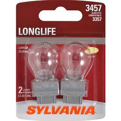 Sylvania Lighting Long Life Incandescent Light Bulbs 3457LL.BP2