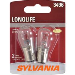 Sylvania Lighting Long Life Incandescent Light Bulbs 3496LL.BP2