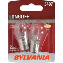 Sylvania Lighting Long Life Incandescent Light Bulbs 3497LL.BP2