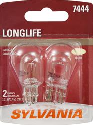Sylvania Lighting Long Life Incandescent Light Bulbs 7444LL.BP2