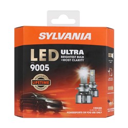 Sylvania Lighting LED Ultra Bulbs 9005LEDHP.BX2