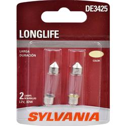 Sylvania Lighting Long Life Incandescent Light Bulbs DE3425LL.BP2