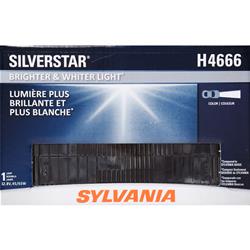 Sylvania Lighting SilverStar Sealed Beam Lights H4666ST.BX