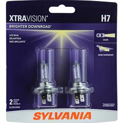 Sylvania Lighting XtraVision Halogen Light Bulbs H7XV.BP2