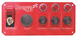 Tanner Racing Products by MB Electrical Switch Panels 30631