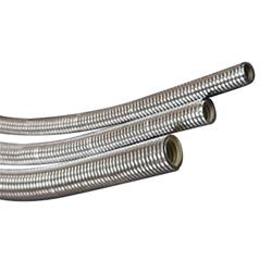 Taylor Cable 39180 Split Loom T-Kit Accepts 1/2" Convoluted Tubing Chrome
