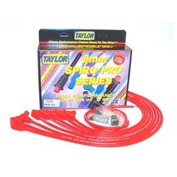 Taylor Spiro-Pro Race-Fit Spiro-Wound Core Spark Plug Wire Sets 76228