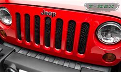 T-Rex Sport Series Grille Inserts for 2007-2018 WRANGLER, 2018 WRANGLER JK - 46482