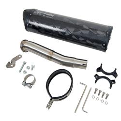 バリオス2 マフラー Two Brothers Racing Two Brothers Racing 005-3020407V-B Two Brothers M-2 Black Series