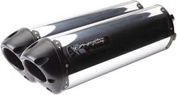 Two Brothers M-2 Black Series Slip-On Aluminum  Inch Muffler 005-1930406DM-B