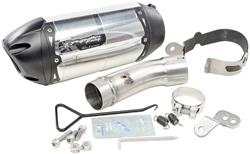 Two Brothers S1R Black Series Race Slip-On Shorty Aluminum  Inch Muffler 005-3910406-S1B