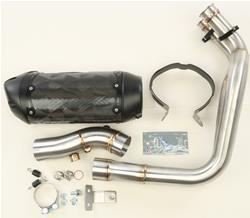 Two Brothers S1R Black Series Race Exhaust Systems for 2018-2021 XSR700, MT-07, 2015-2017 FZ-07 - 005-4070107-S1B