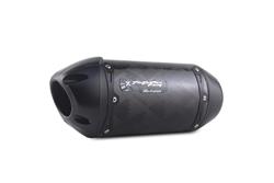 Two Brothers S1R Black Series Race Exhaust Systems for 2016-2020 CBR500R, 2016-2021 CBR500R ABS - 005-4470107-S1B