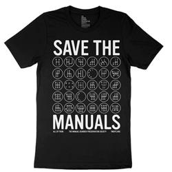 TMGPS Save The Manuals! T-Shirts