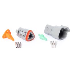Techflex Wiring Connectors and Pigtails DT03GY-K
