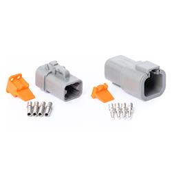 Techflex Wiring Connectors and Pigtails DTP04GY-K