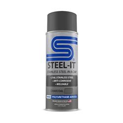 Steel-It Polyurethane Topcoats 14 Oz. Matte Gray/Silver FGAE1006D