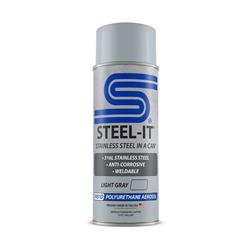Steel-It Polyurethane Topcoats 14 Oz. Satin Gray/Silver FGAE1051B