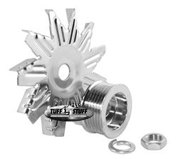 Tuff Stuff Performance Chrome Alternator Fan and Pulley Sets 7600D