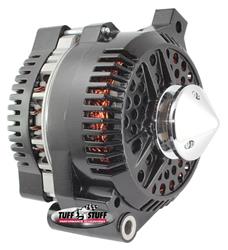 Tuff Stuff Performance High-Amp Output Stealth Black Alternators for 1994-1997 COUGAR, THUNDERBIRD, 1994-2000 MUSTANG - 7771CBULL
