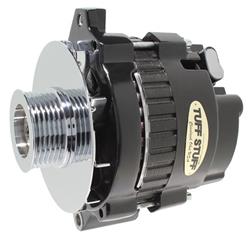 Tuff Stuff Performance Kool-Charger Stealth Black Alternators 7866E6G