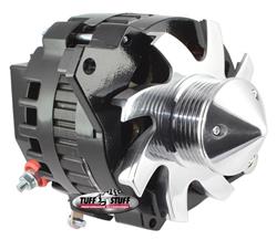 Tuff Stuff Performance Silver Bullet Stealth Black Alternators 7935CBULL6G