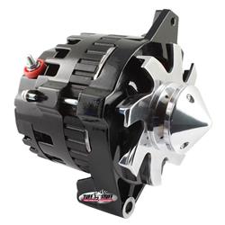 Tuff Stuff Performance Silver Bullet Stealth Black Alternators 7935CBULL