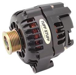 Tuff Stuff Performance High-Amp Output Stealth Black Alternators 8233NB