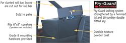 Tuffy Jeep Security Speaker/Lockbox Sets