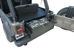 Tuffy Jeep Deluxe Cargo Area Security Enclosures for 1997-2006 WRANGLER - 131-01