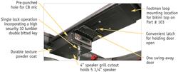 Tuffy Jeep Overhead Consoles