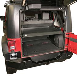 Tuffy Jeep Deluxe Cargo Area Security Enclosures for 2007-2010 WRANGLER - 173-01