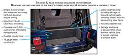 Tuffy Jeep Cargo Area Security Enclosures
