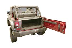 Tuffy Jeep Cargo Area Security Enclosures for 2007-2010 WRANGLER - 310-01