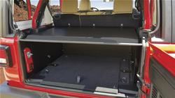 Tuffy Jeep Deluxe Cargo Area Security Enclosures for 2018-2024 WRANGLER - 345-01