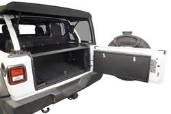 Tuffy Jeep Deluxe Cargo Area Security Enclosures for 2018-2026 WRANGLER, 2018 WRANGLER JK - 351-01
