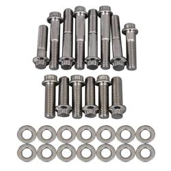 Trick Flow® Stainless Steel Intake Manifold Bolt Kits TFS-534INTBK