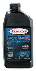 5W40 Torco SR-5r 100 Percent Synthetic Racing Oil A150540CE