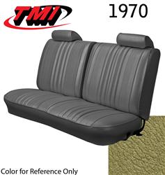 TMI Standard Seat Upholstery for 1970 CHEVELLE - 43-82300-3025