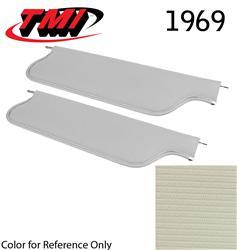 TMI Interior Sunvisors for 1969 CAMARO, FIREBIRD - 21-80409-617