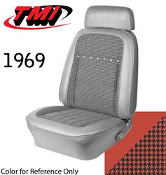 TMI Deluxe Seat Upholstery for 1969 CAMARO - 43-80129-4088-9488