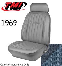 TMI Deluxe Seat Upholstery for 1969 CAMARO - 43-80139-3598-9012