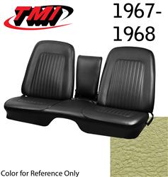 TMI Standard Seat Upholstery for 1967-1968 CAMARO - 43-80307-3049