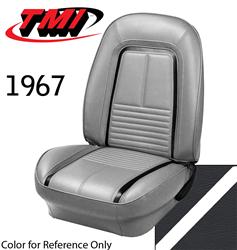 TMI Deluxe Sport Seat Upholstery for 1967 CAMARO - 43-80907-2295-2S