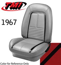 TMI Deluxe Sport Seat Upholstery for 1967 CAMARO - 43-80907-3048-1S
