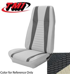 TMI Mach 1 Seat Upholstery for 1972-1973 MUSTANG - 43-70023-3722-801-72