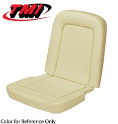 TMI Standard Pony Seat Foam for 1967 MUSTANG - 43-70707