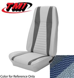TMI Mach 1 Seat Upholstery for 1971-1973 MUSTANG - 43-72022-3788-804-49